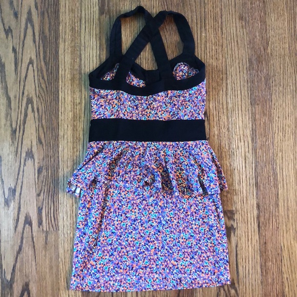 H&M Size 6 Bodycon Cross Back Dress - Picture 2 of 2